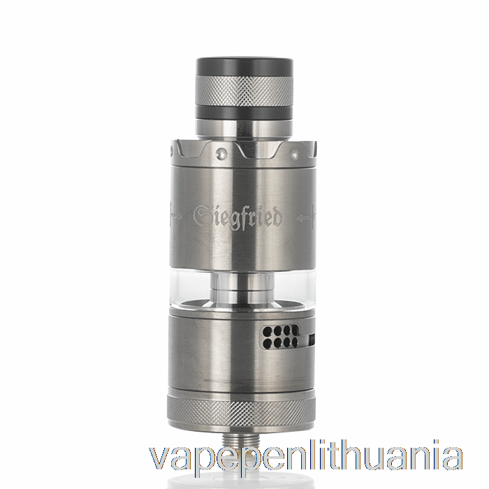 Vapefly Siegfried Tinklelis 25mm Rta Gunmetal Vape Skystis